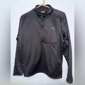 North Face Canyonlands 1/2 Zip Jacket - Black - Size Medium